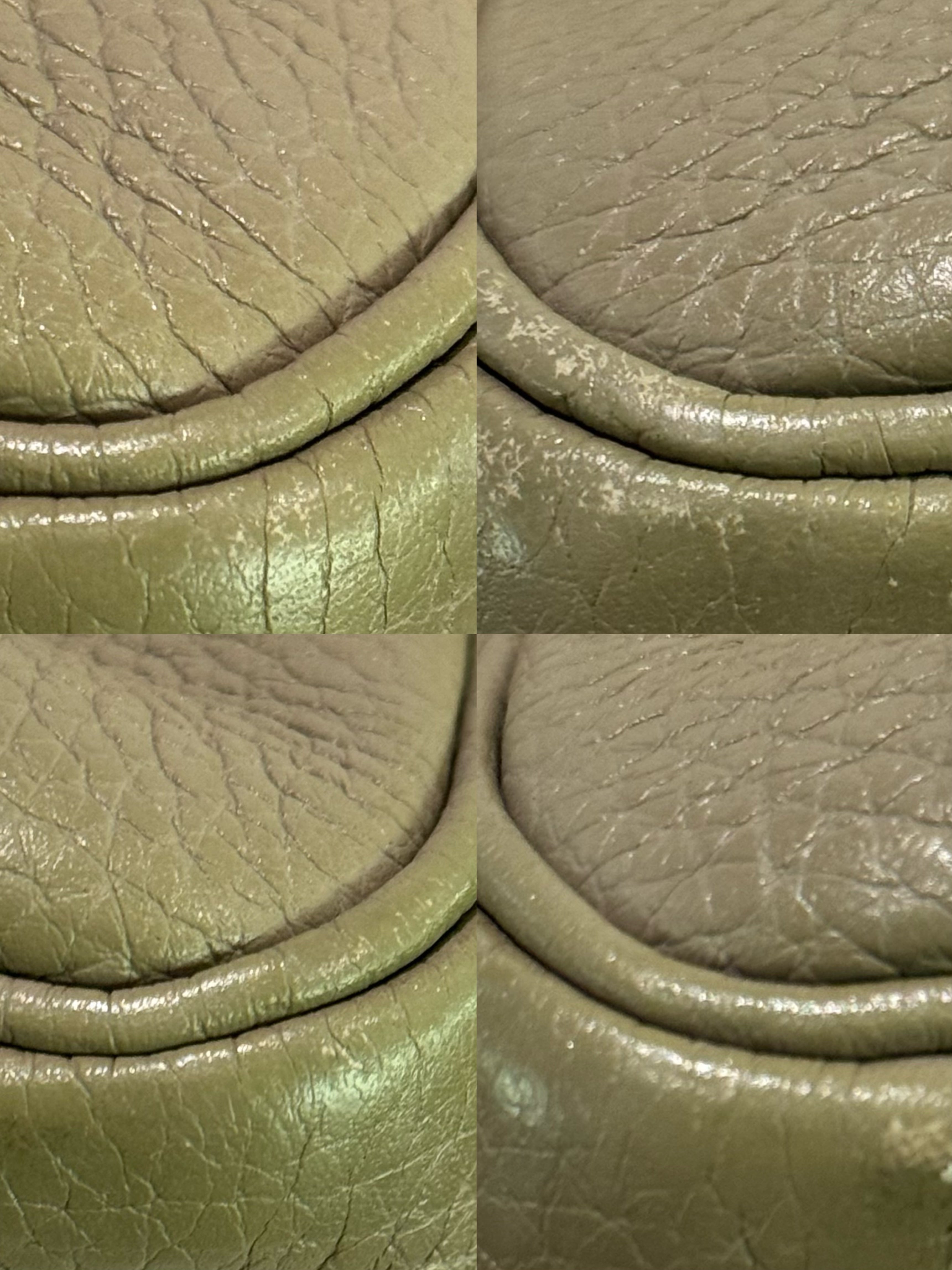 HERMÈS LINDY 30 SAGE GREEN WITH PALLADIUM HARDWARE (STAMP X)