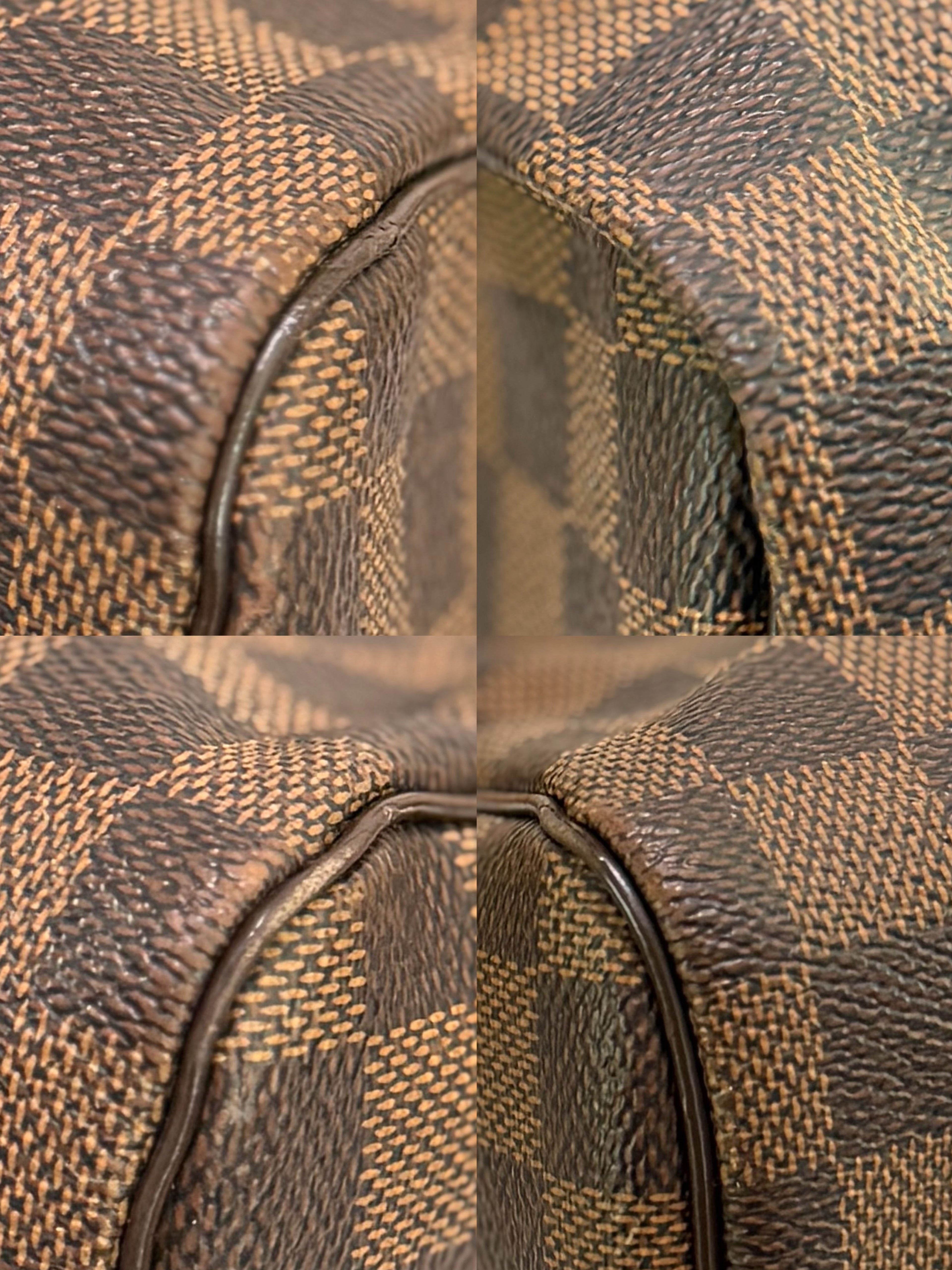 Louis Vuitton Speedy 30 Damier Ebene Top Handle Bag