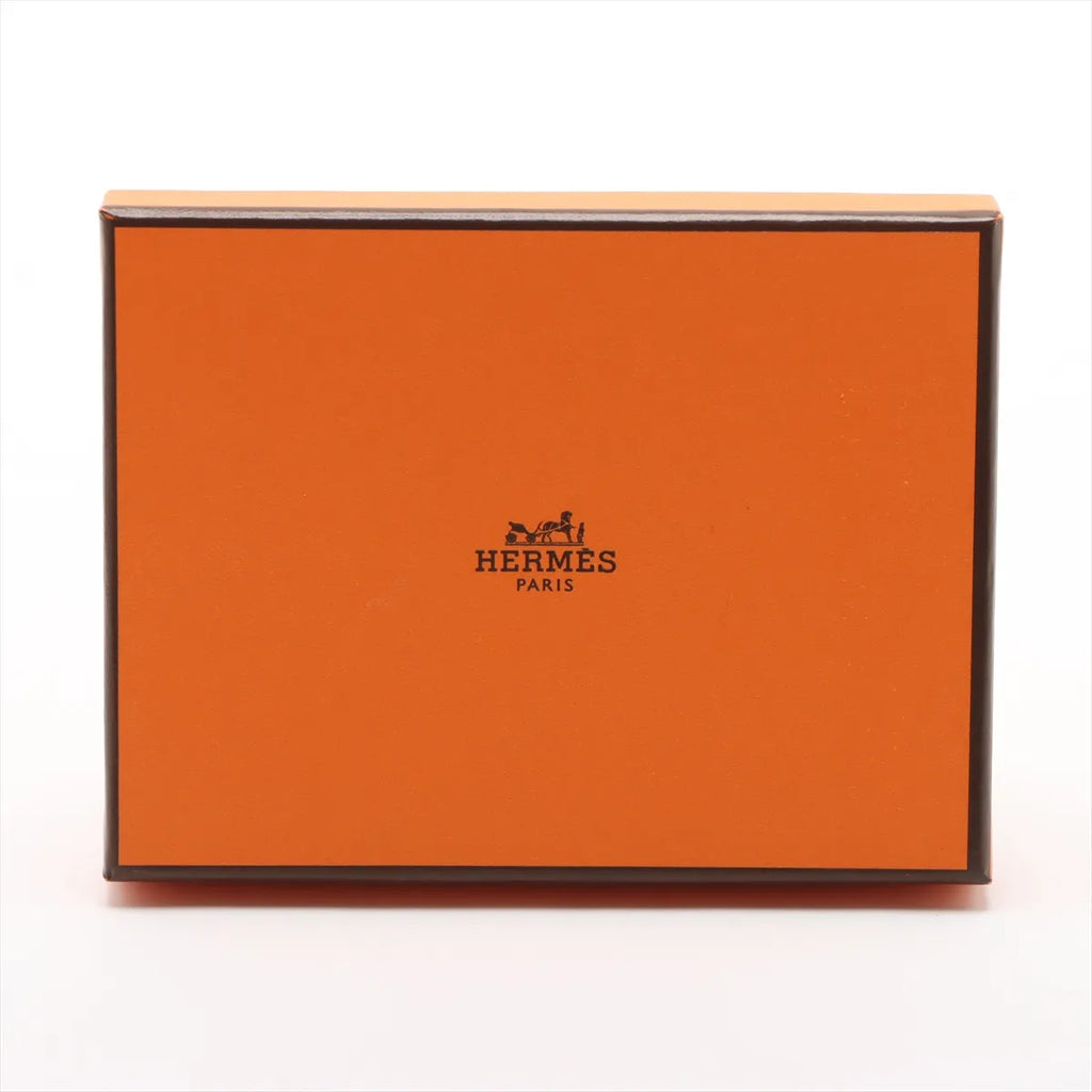 Hermès Zip And Go Evercolor Coin Purse Gray