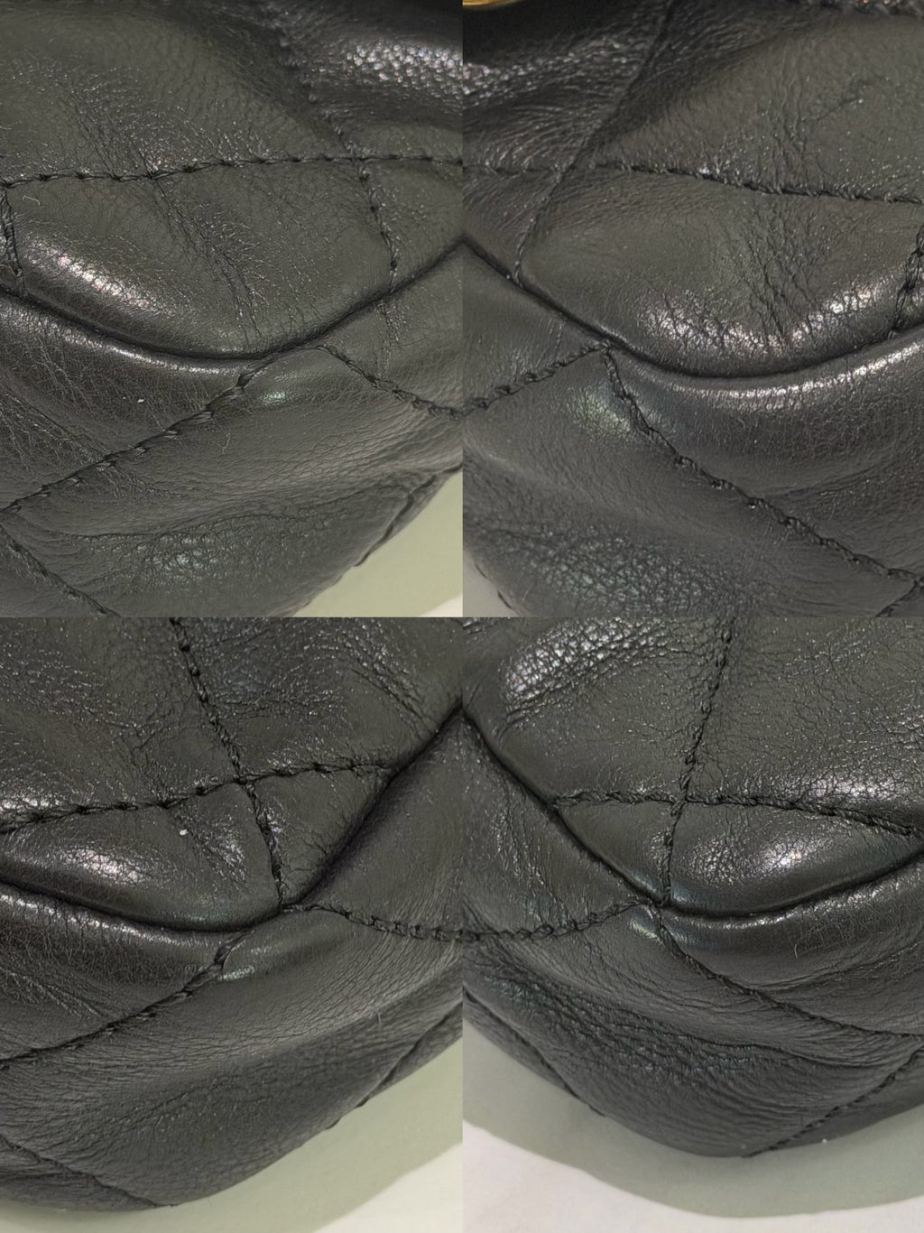 CHANEL CF Black Lambskin Shoulder Bag with Gold Trim