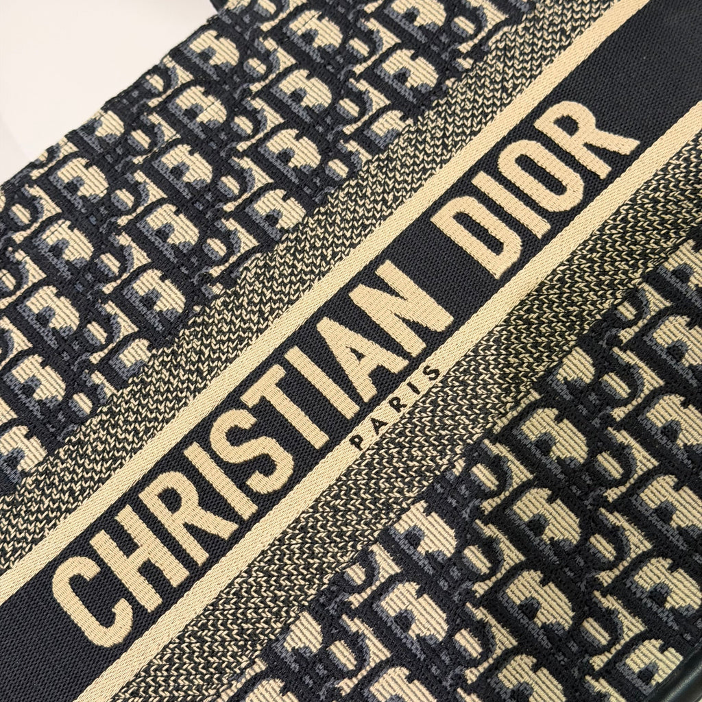 Dior Book Tote Oblique Medium Tote Bag with Strap
