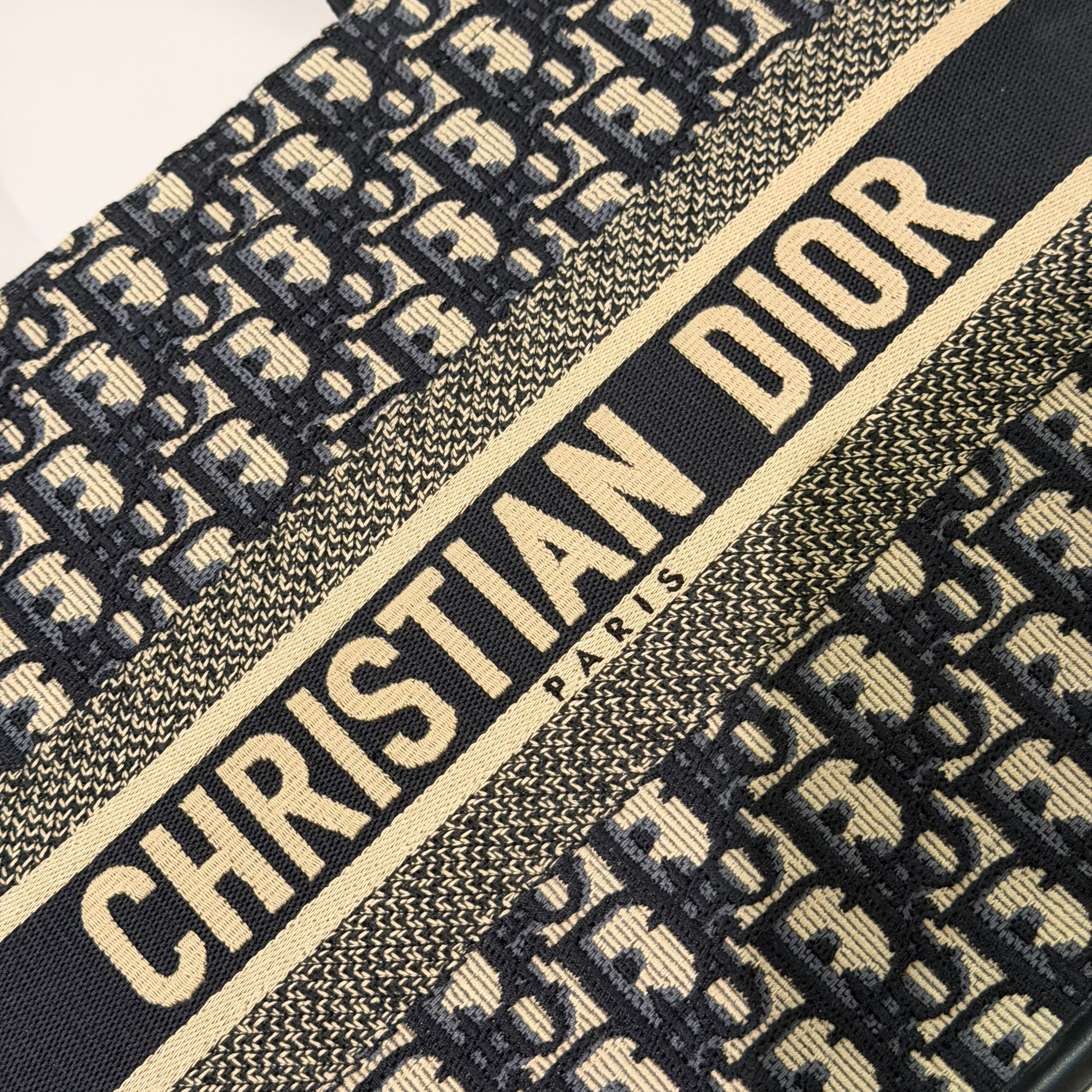 Dior Book Tote Oblique Medium Tote Bag with Strap