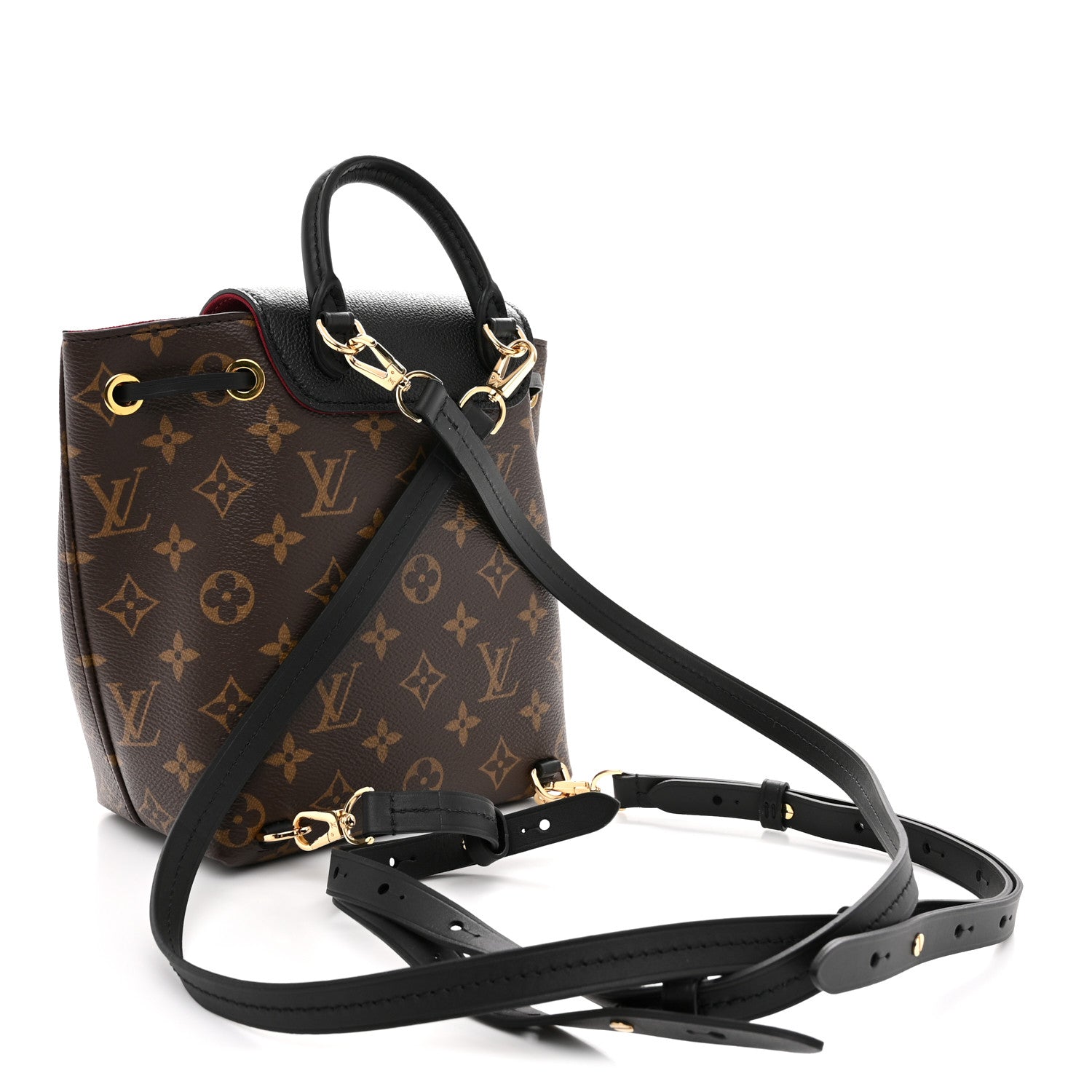 Monogram BB Montsouris NM Backpack Black