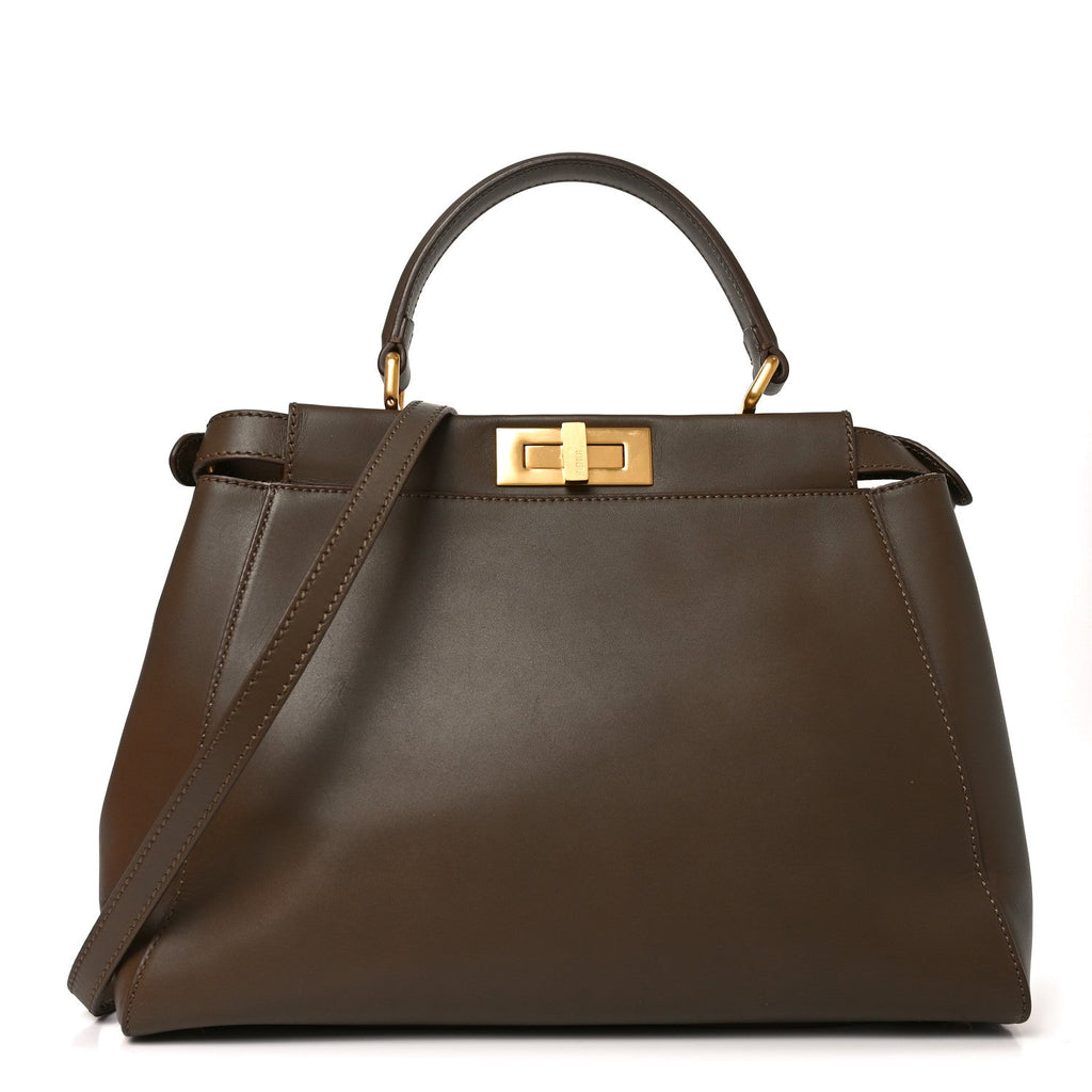 Vitello Morgan Snakeskin Medium Peekaboo Iconic Satchel Foresta