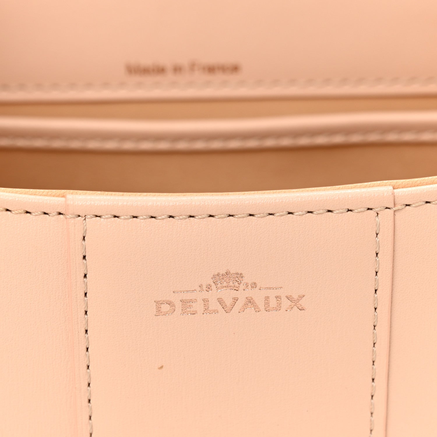 Box Calfskin Mini Brillant Satchel Nude