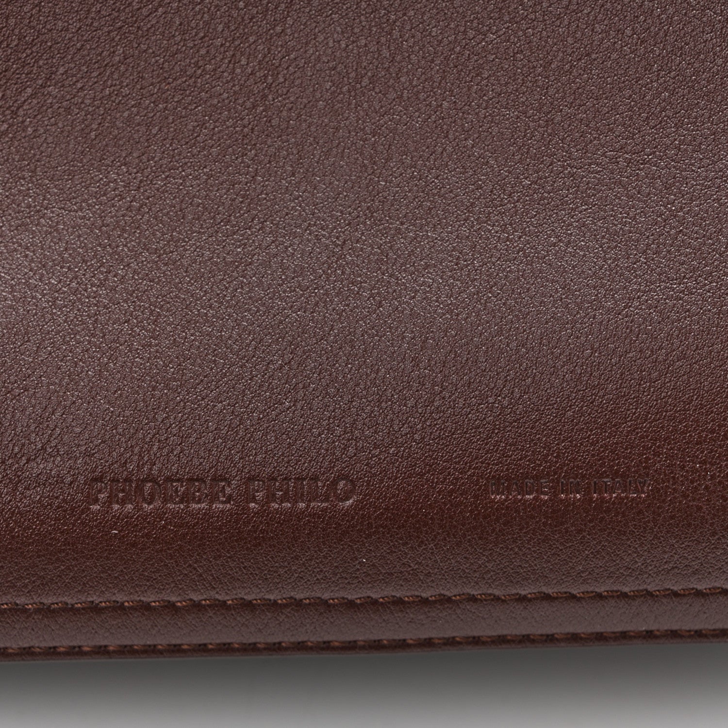 Soft Calfskin Small Gig Bag Cognac