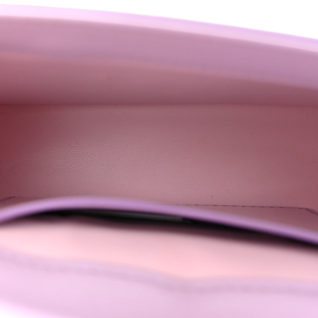 Patent 4G Small Padded Crossbody Bag Lilac
