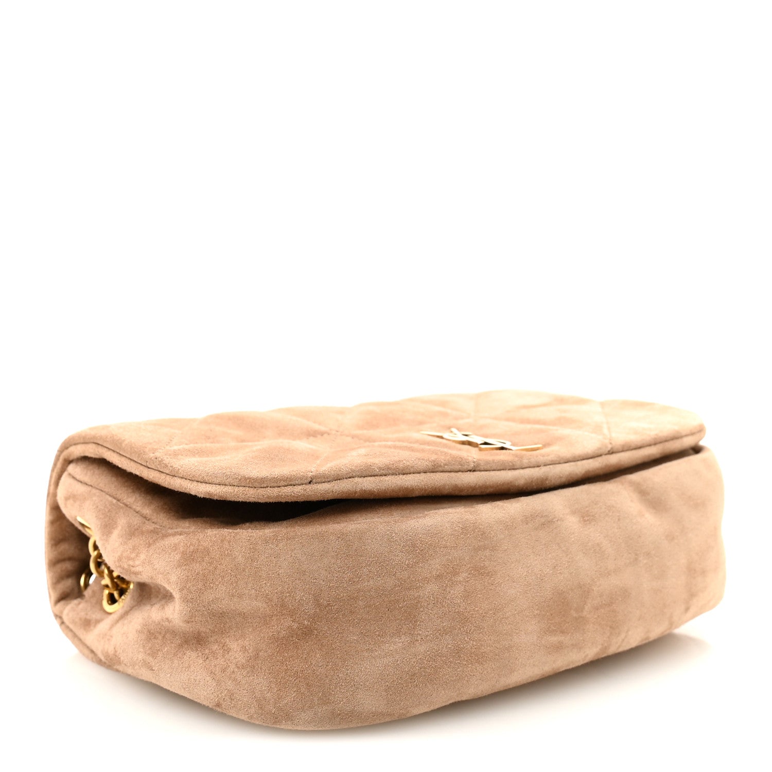Suede Matelasse Monogram Mini Jamie 4.3 Whisper Pink
