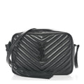 Calfskin Matelasse Monogram Monochrome Lou Camera Bag Black