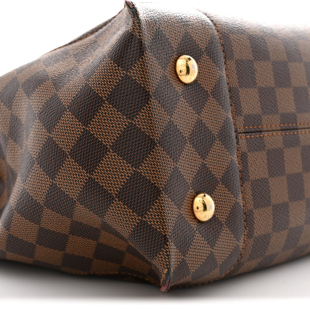 Damier Ebene Caissa Hobo Cherry