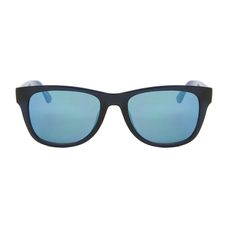 Lacoste Sunglasses Rectangle Full Rim, Black Brown Frame and Grey Gradient Lens L734S001