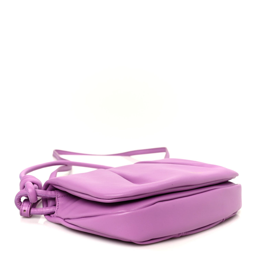 Shiny Nappa Calfskin Paseo Satchel Rockrose
