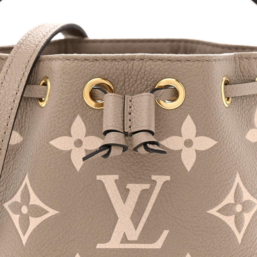 Empreinte Monogram Giant Nano Noe Tourterelle Creme