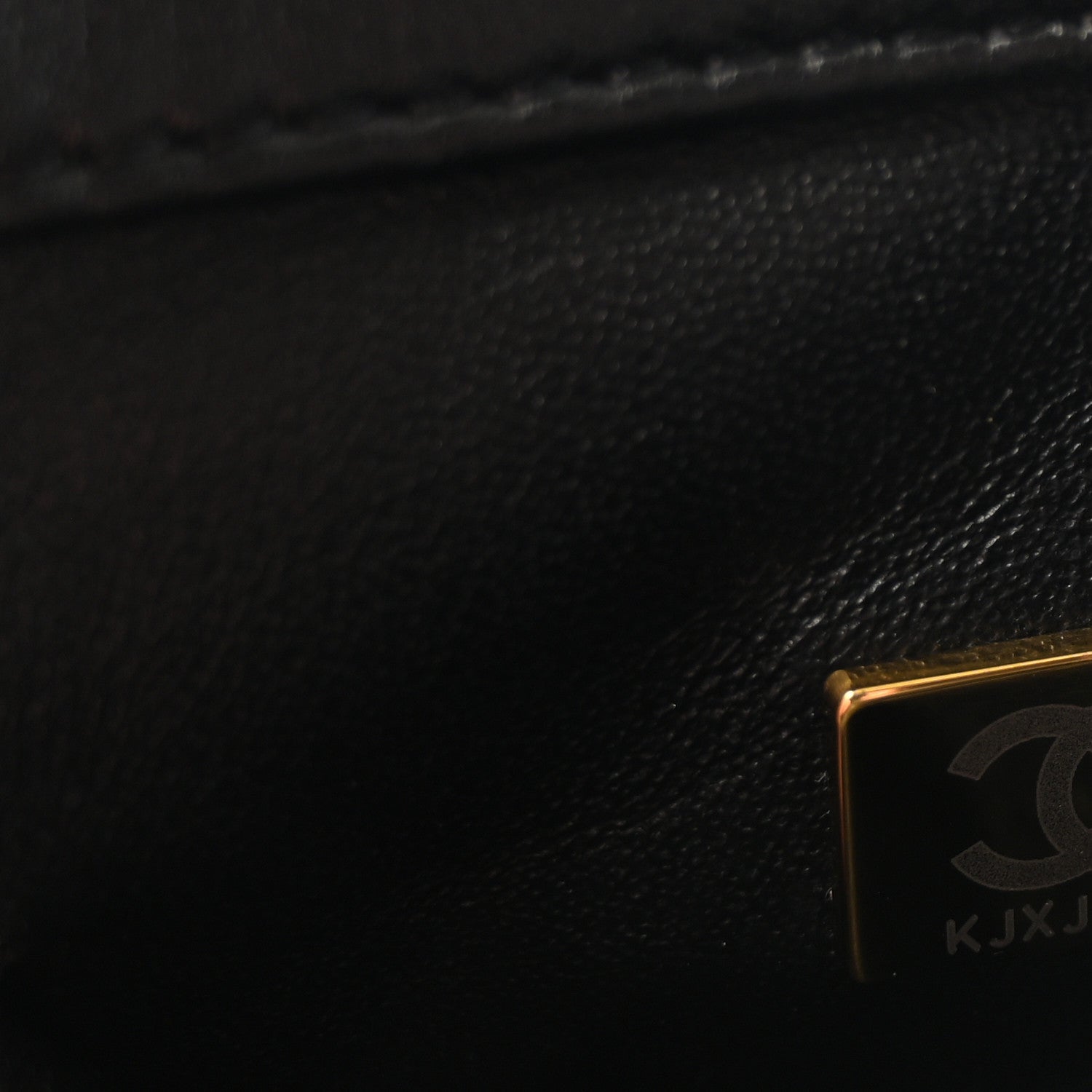Lambskin Quilted Small Trendy CC Dual Handle Flap Bag Black