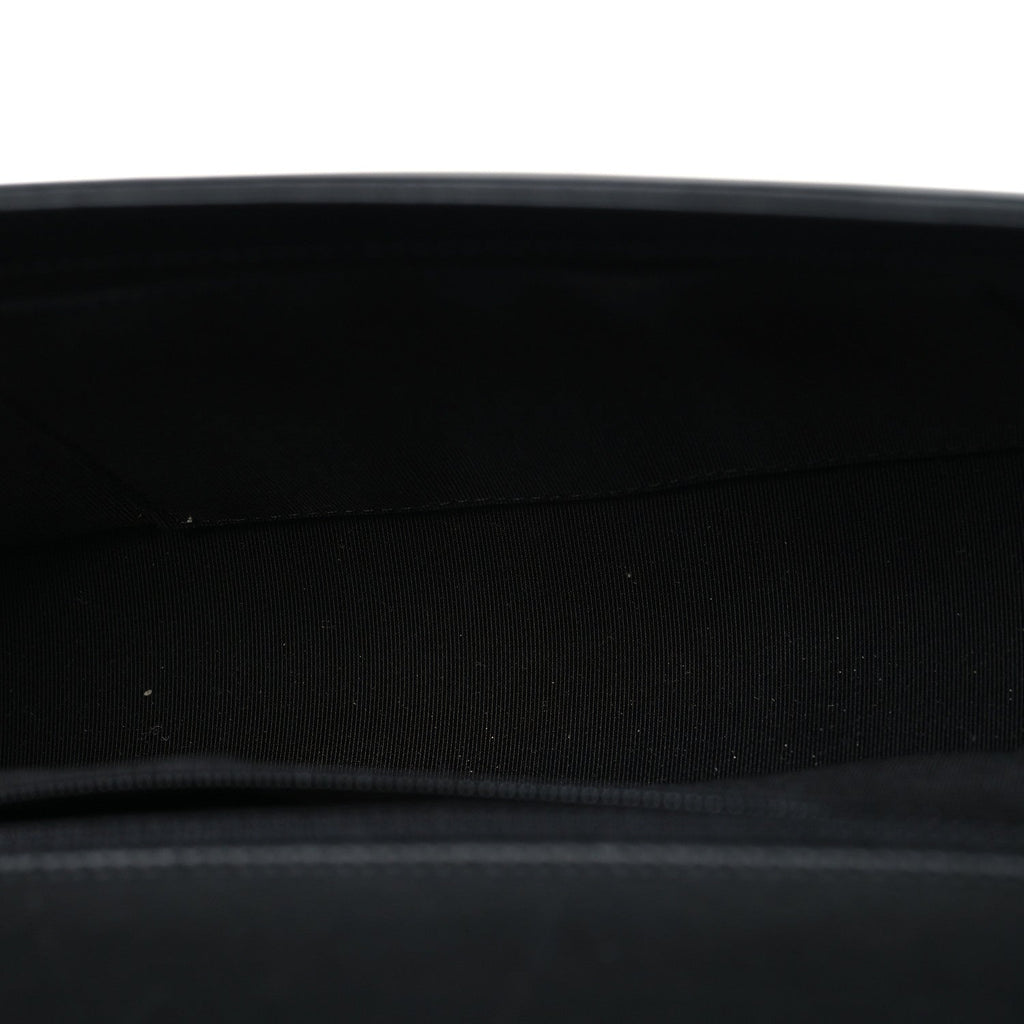 Calfskin Quilted New Medium Boy Flap Black