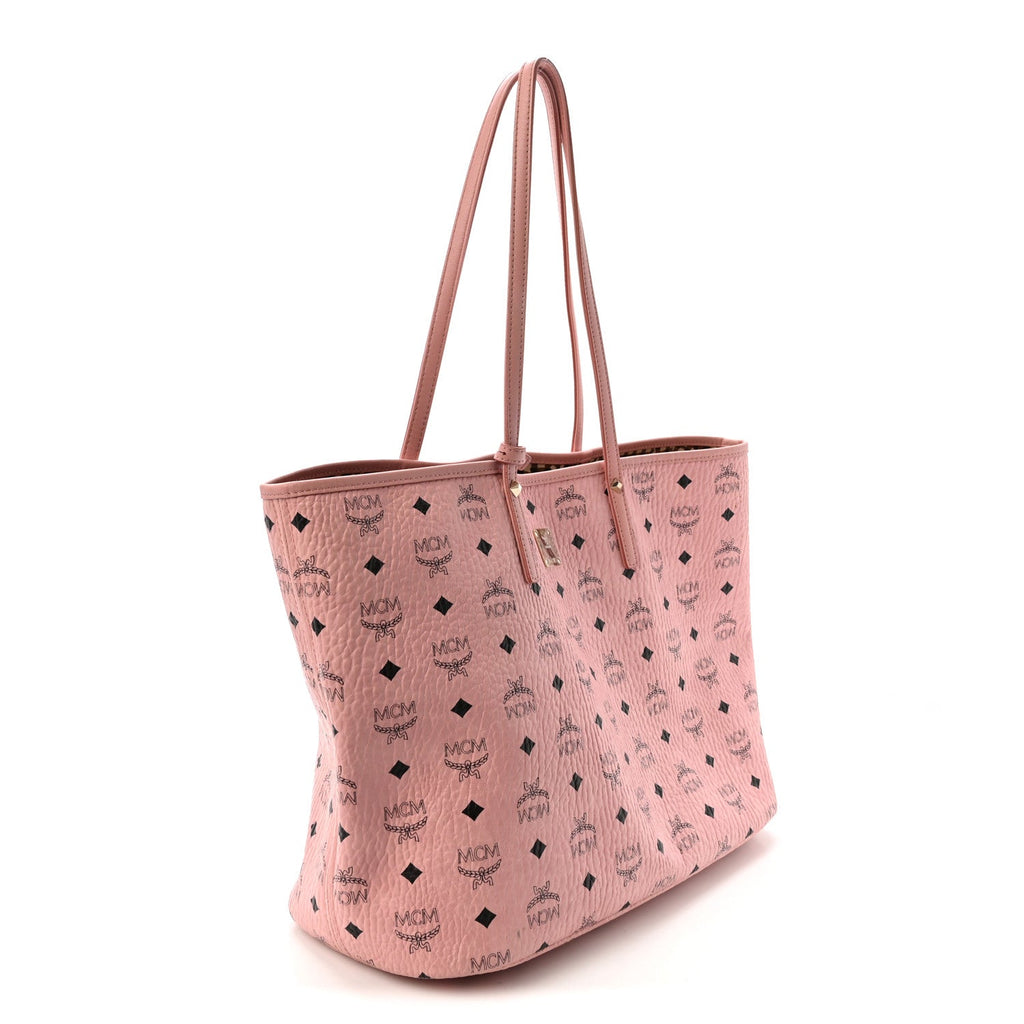 Visetos Medium Liz Reversible Shopper Tote Soft Pink