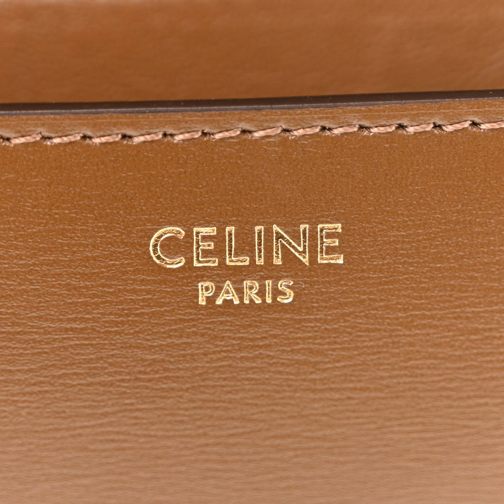 Box Calfskin Teen Classic Box Flap Bag Camel