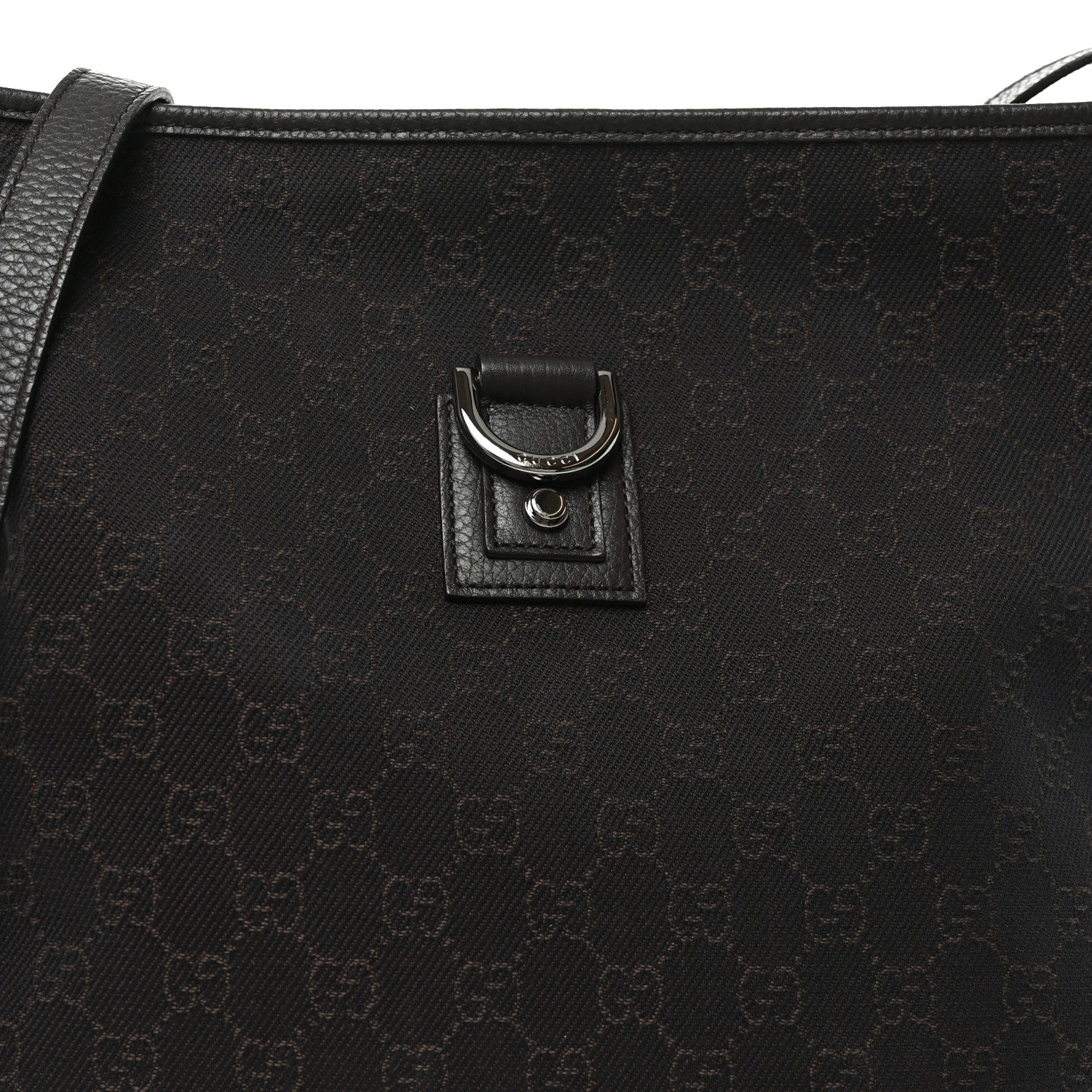 Denim Monogram Abbey Messenger Bag Dark Brown