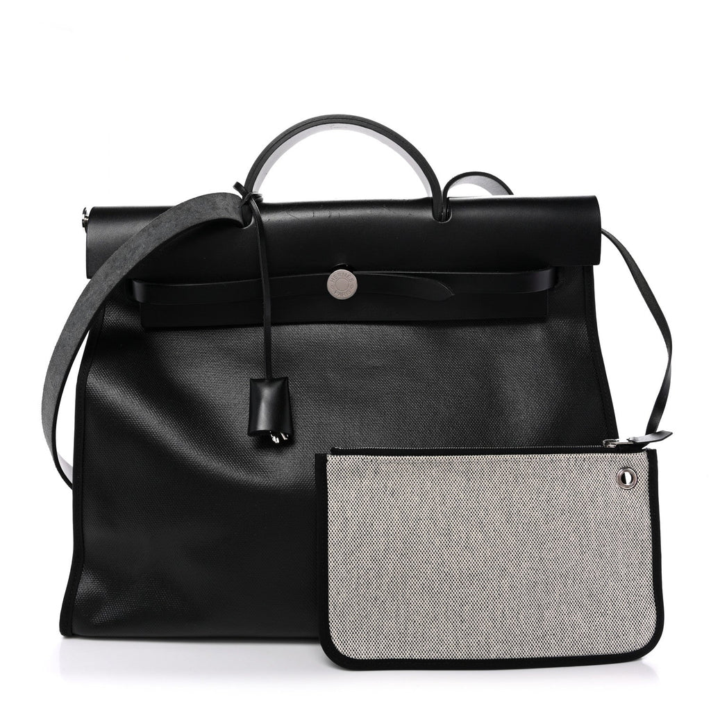 Toile H Berline Vache Hunter Herbag Zip 39 MM Black Ecru