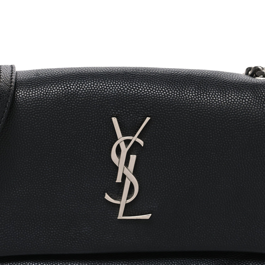 Grain De Poudre Monogram Toy West Hollywood Fold-Over Bag Black