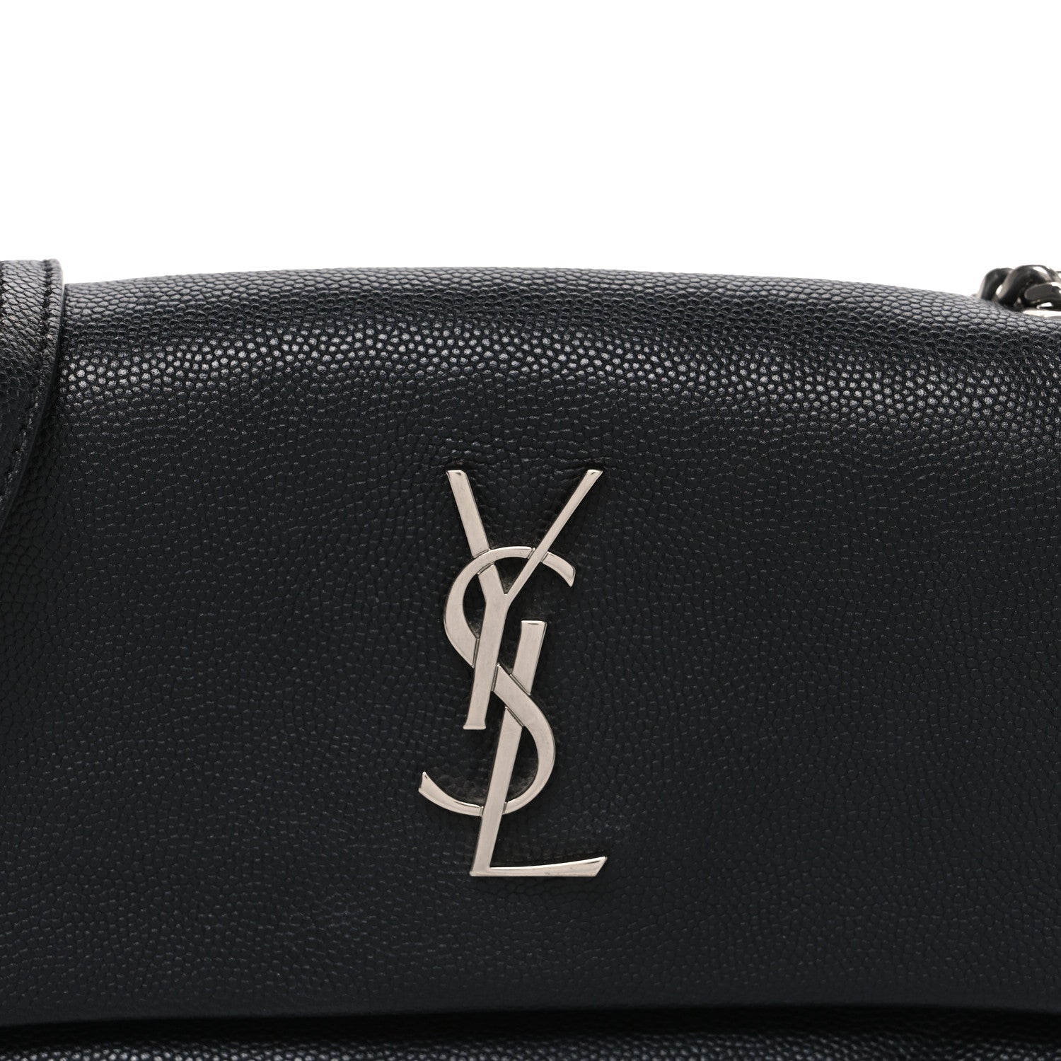 Grain De Poudre Monogram Toy West Hollywood Fold-Over Bag Black