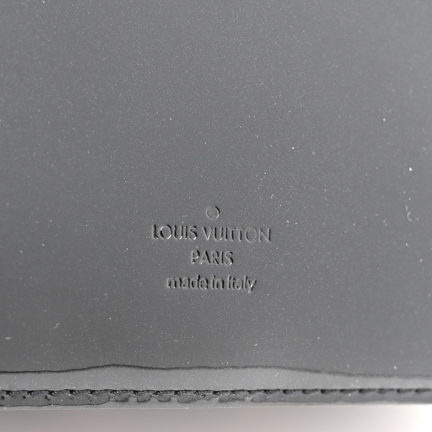 Patent Calfskin Monogram Cherrywood BB Black
