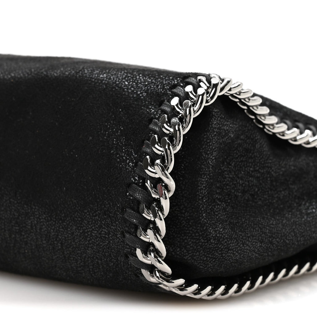 Shaggy Deer Mini Falabella Tote Black