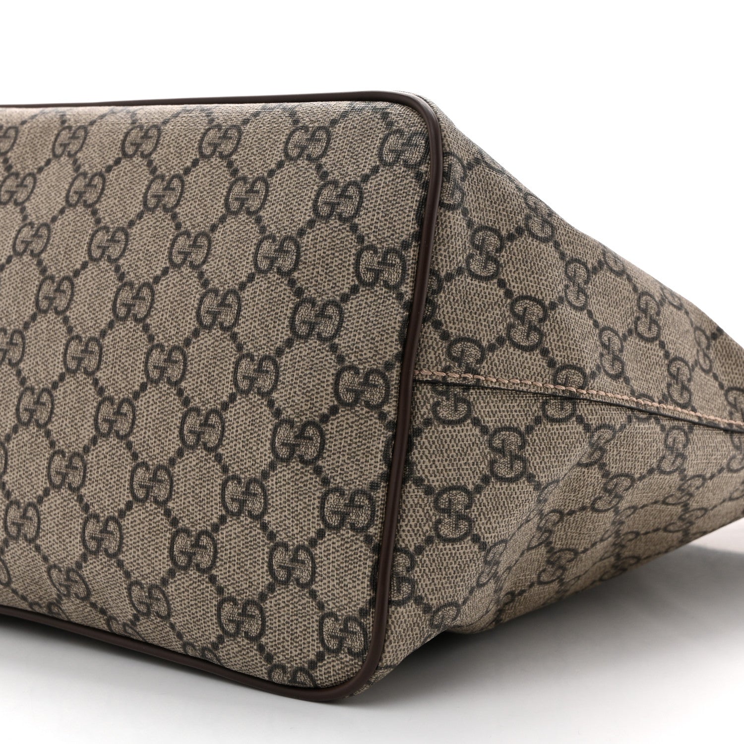 Soft GG Supreme Monogram Courrier Medium Crossbody Tote Beige New Acero