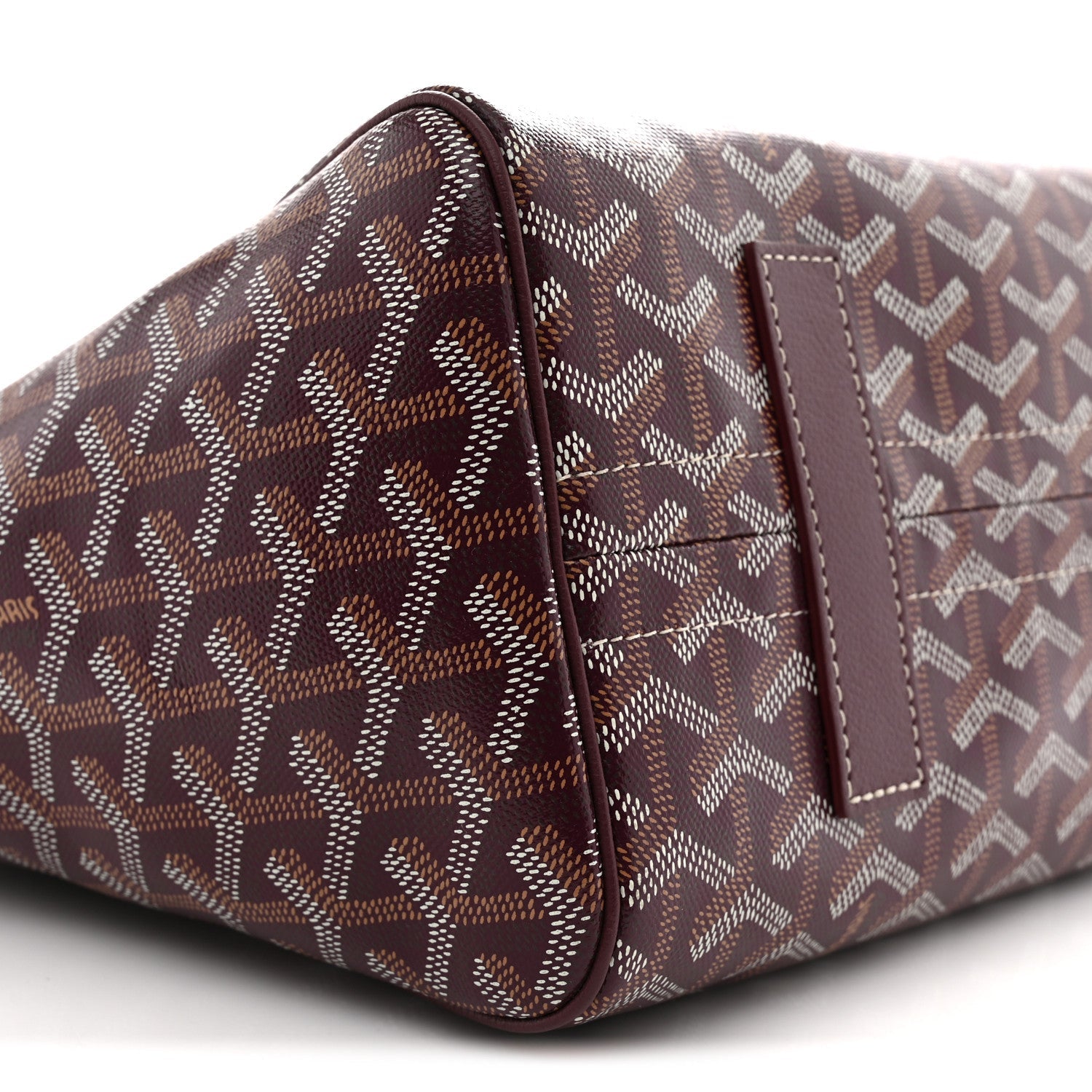 Goyardine Rouette PM Burgundy