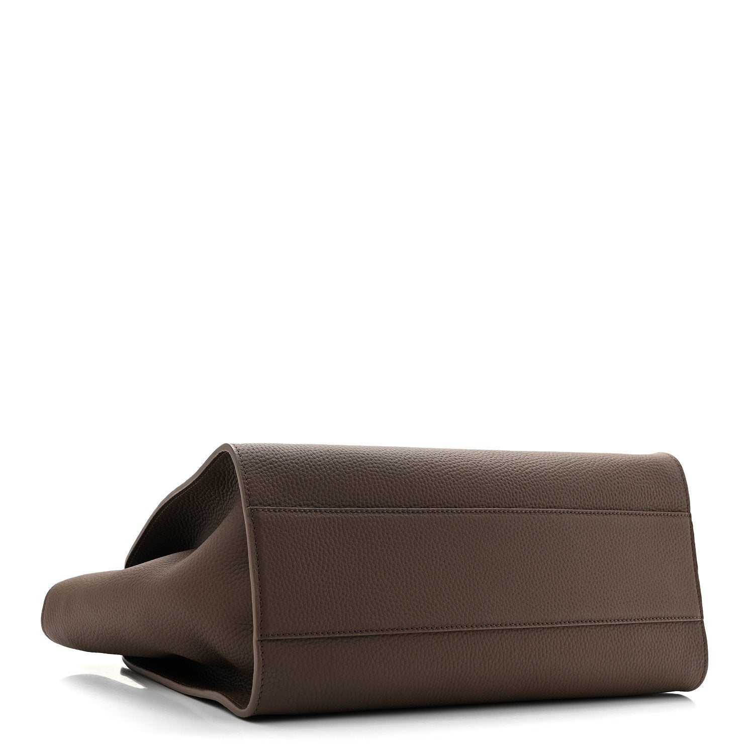 Matte Grained Calfskin Marlo 14 Dark Olive