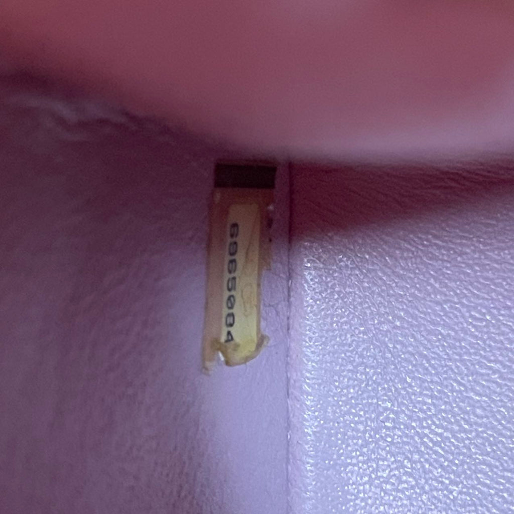 Chanel Vintage Mini Square Classic Flap Pink 2002
