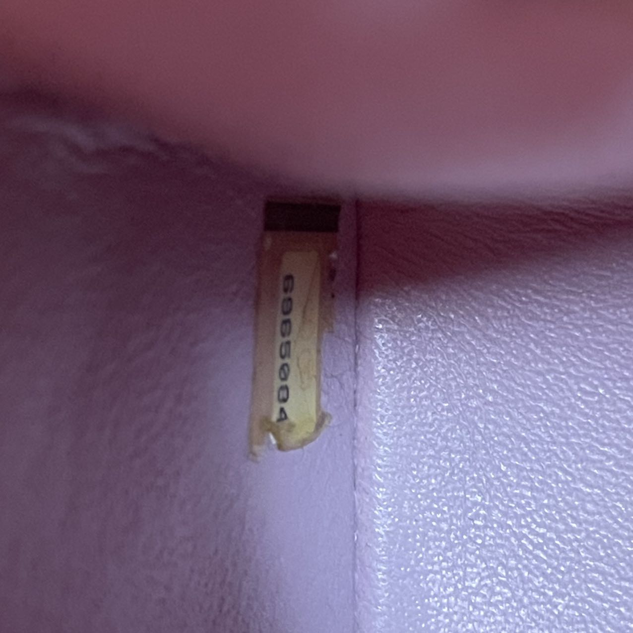 Chanel Vintage Mini Square Classic Flap Pink 2002