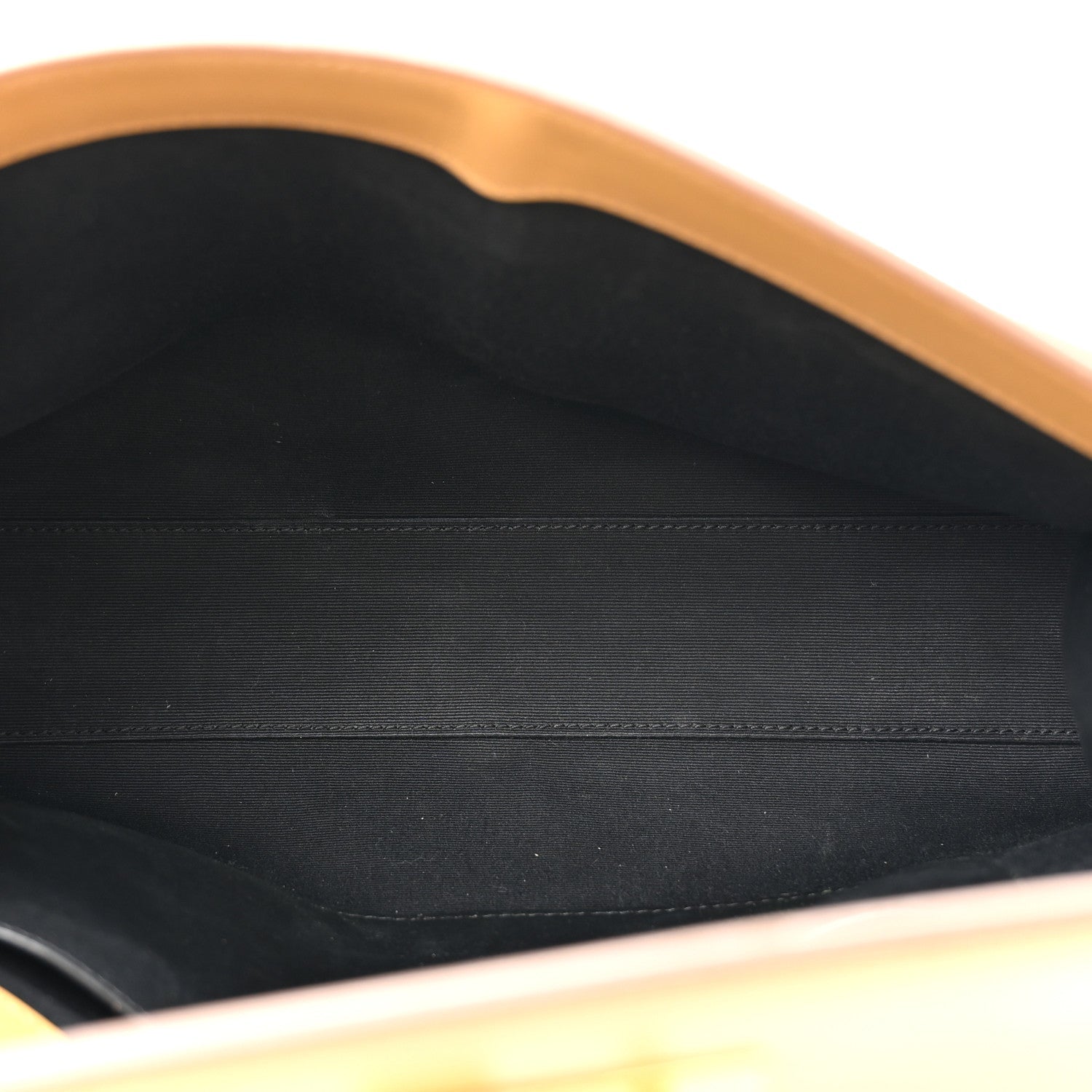 Smooth Calfskin Suede Crocodile Embossed Manhattan Shoulder Bag Tan
