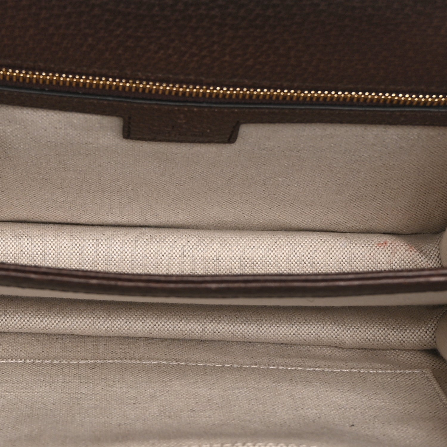 Monogram Jumbo GG Textured Dollar Calfskin Web Small Ophidia Padlock Top Handle Bag Camel Ebony New Acero
