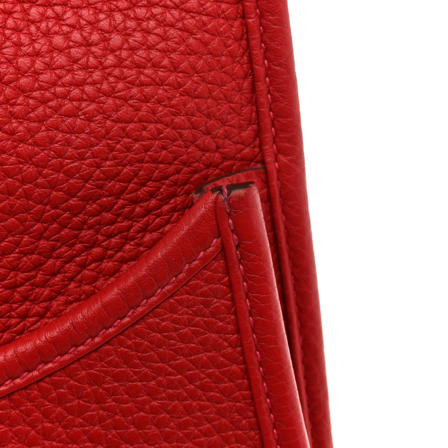 Taurillon Clemence EVELYNE III PM Rouge Casaque