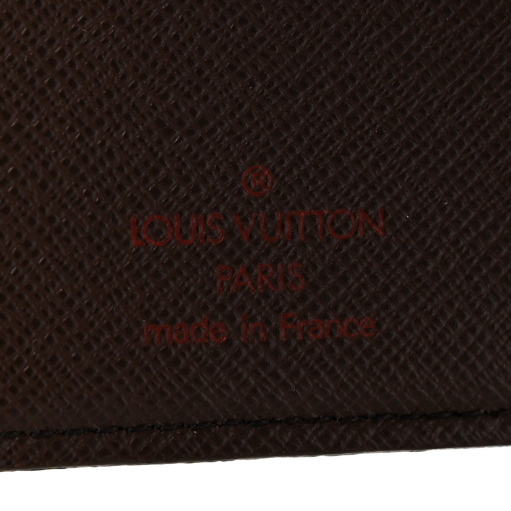 Damier Ebene French Purse Wallet