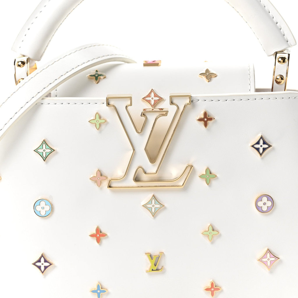 LV X TM Cowhide Mini Capucines Multicolor