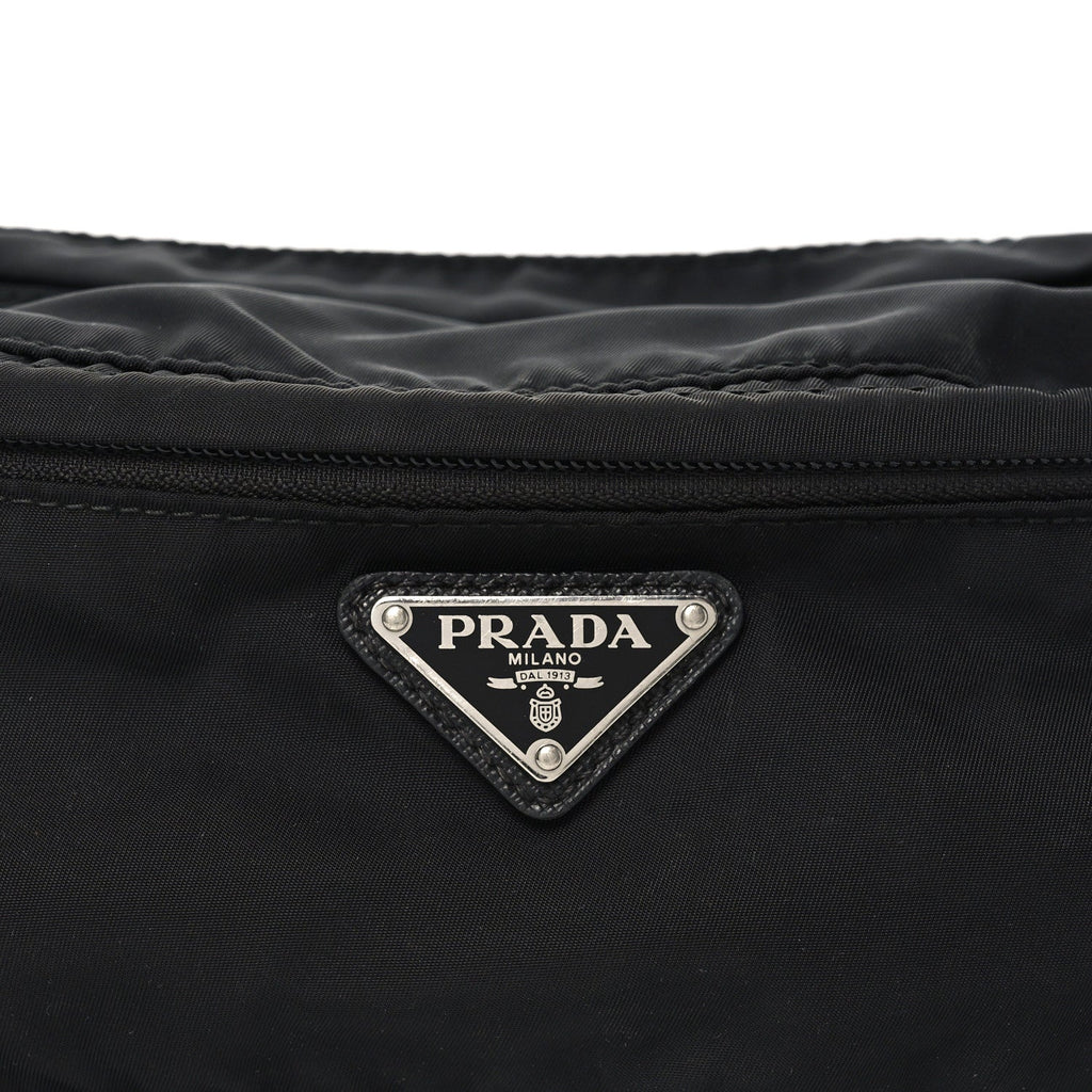 Tessuto Nylon Belt Bag Black