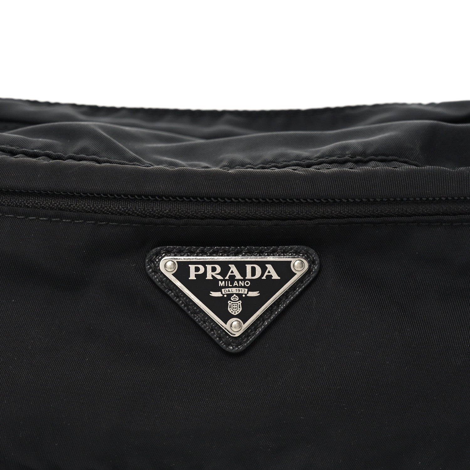 Tessuto Nylon Belt Bag Black