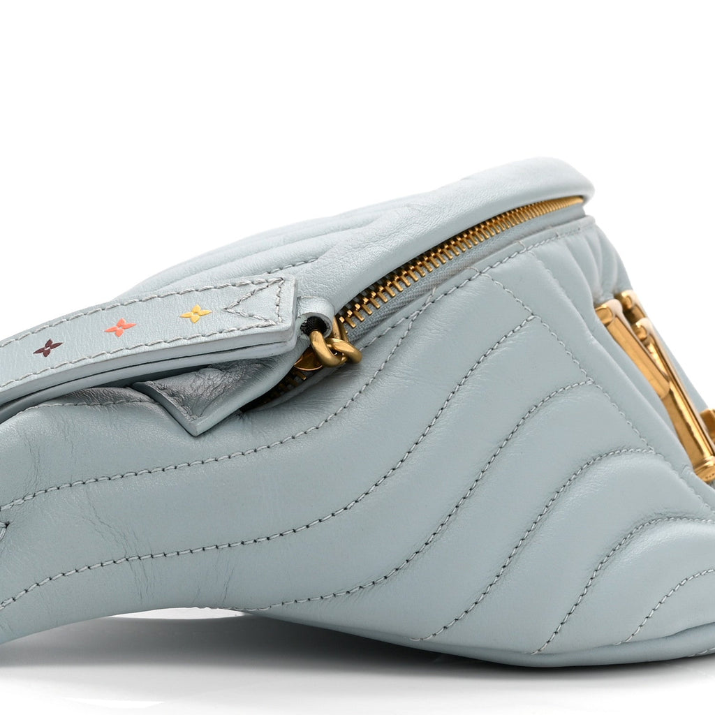 Calfskin New Wave Bumbag Porcelain Blue