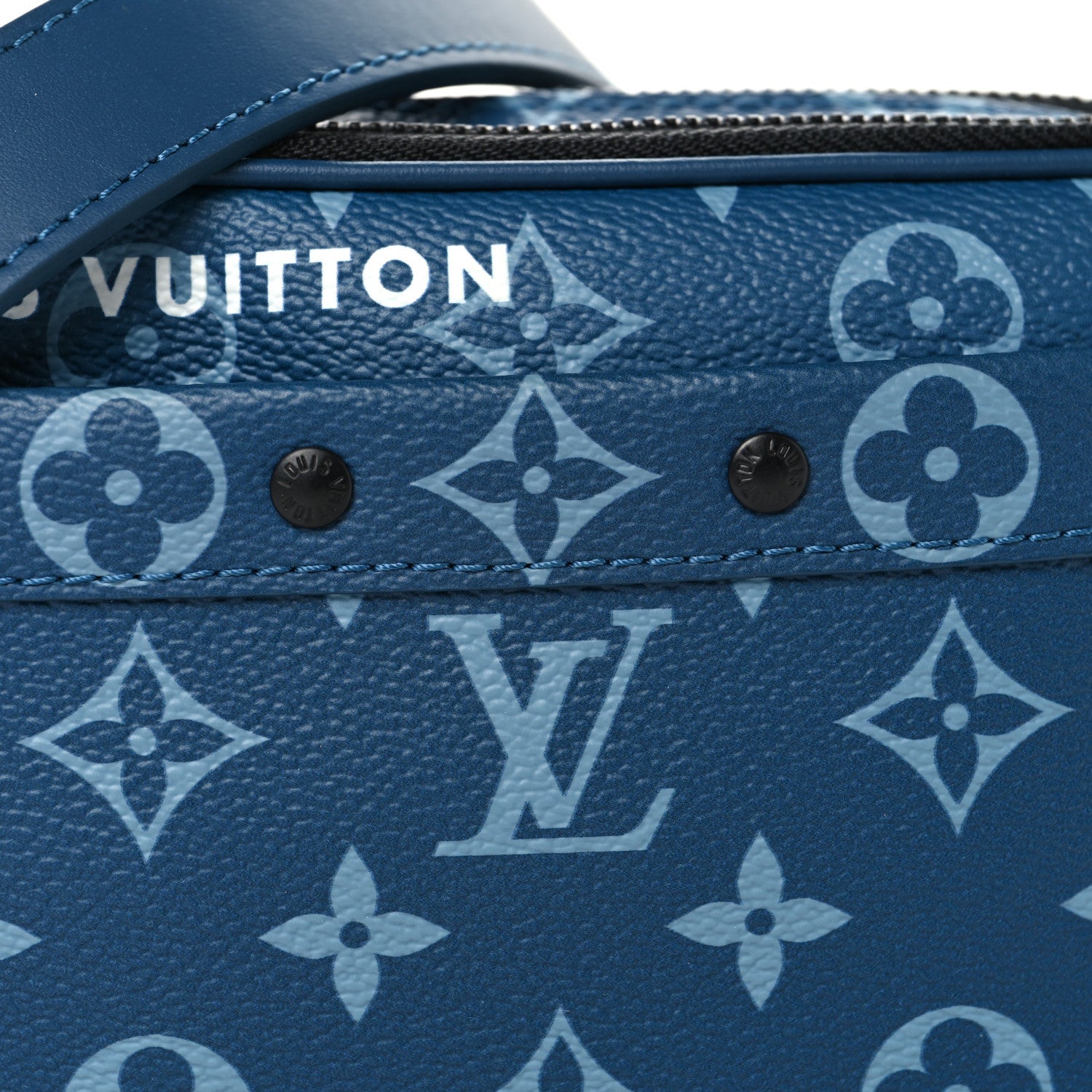 Monogram Alpha Wearable Wallet Atlantic Blue