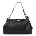 Lambskin Igloo Shoulder Bag Dark Grey