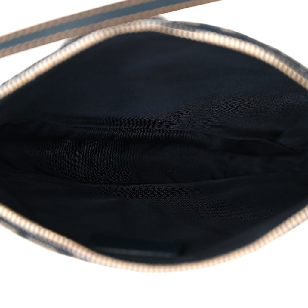 Monogram Mini Saddle Pochette Navy
