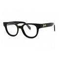 Palm Angels Eyeglasses Round Full Rim, Light Pink Frame and Clear Demo Lenses Lens PERJ01BSTYLE1B3B00