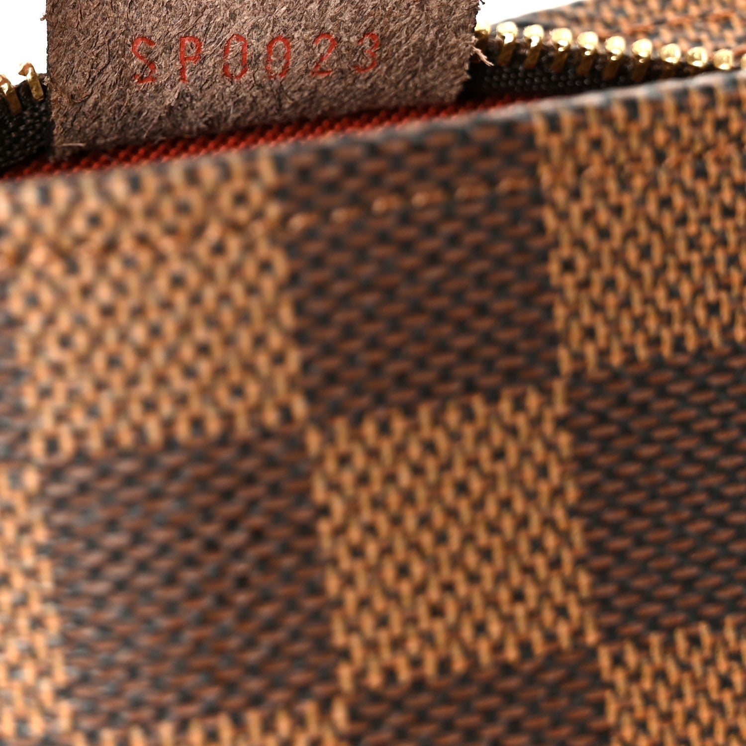 Damier Ebene Trousse Make Up Bag Pochette