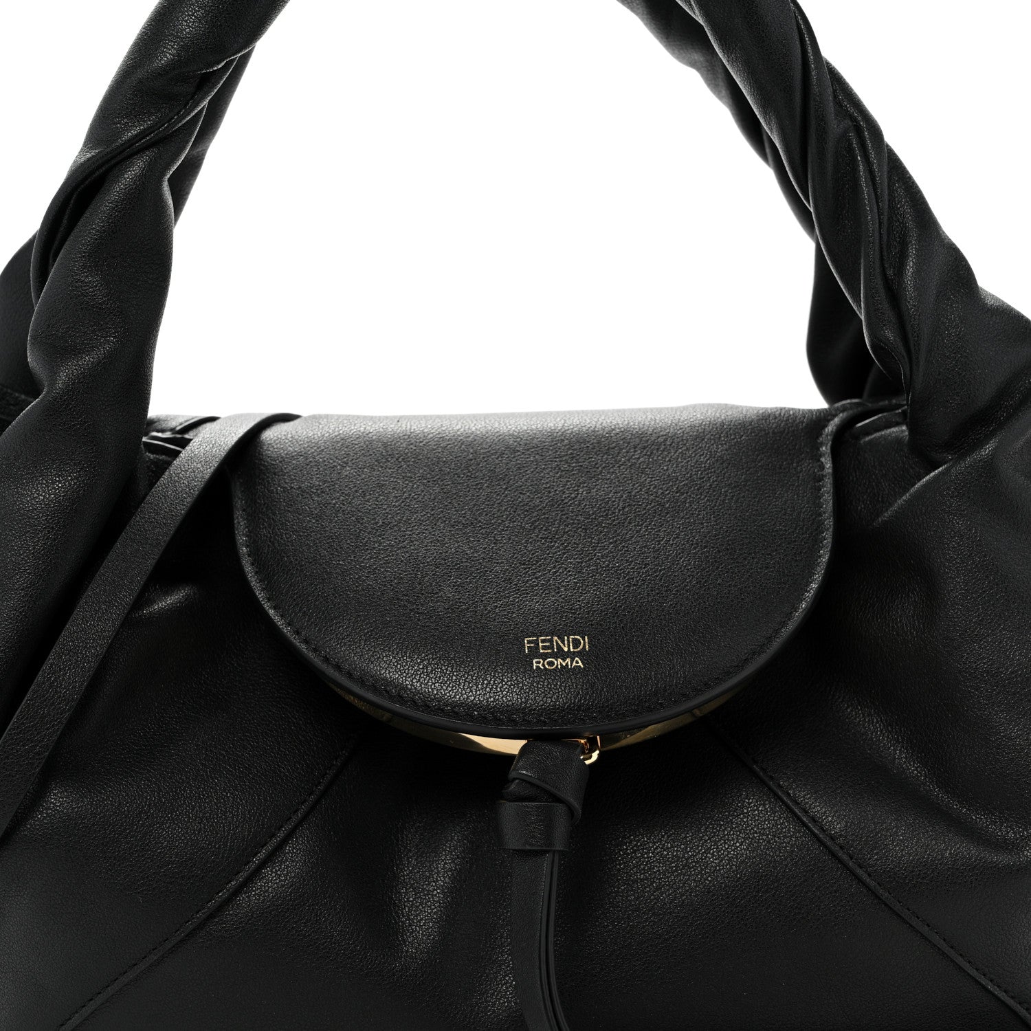 Calfskin Small Spy Black