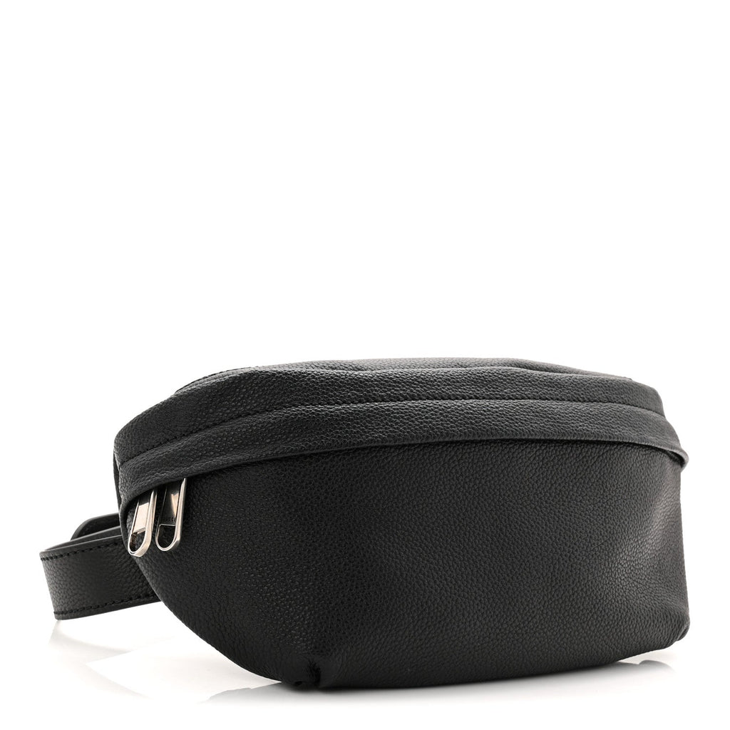 Grained Calfskin Embossed GG Monogram Belt Bag 80/32