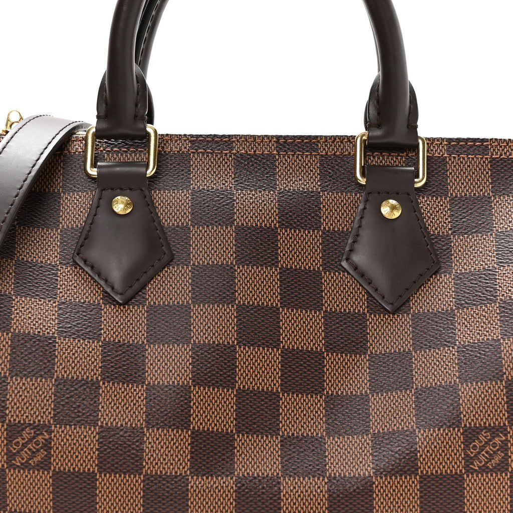 Damier Ebene Speedy Bandouliere 25