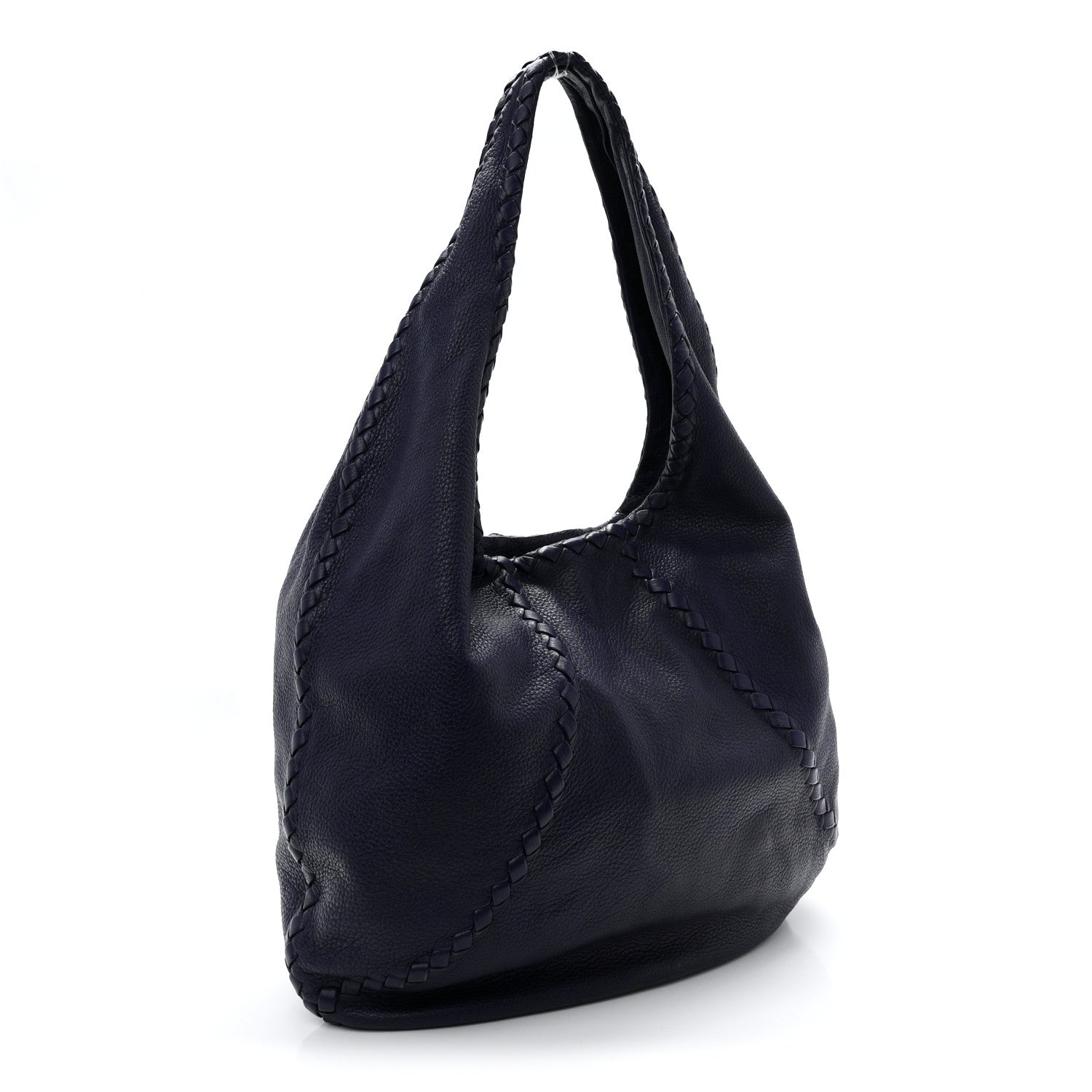 Cervo Deerskin Large Hobo Atlantic