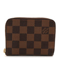 Damier Ebene Zippy Coin Purse